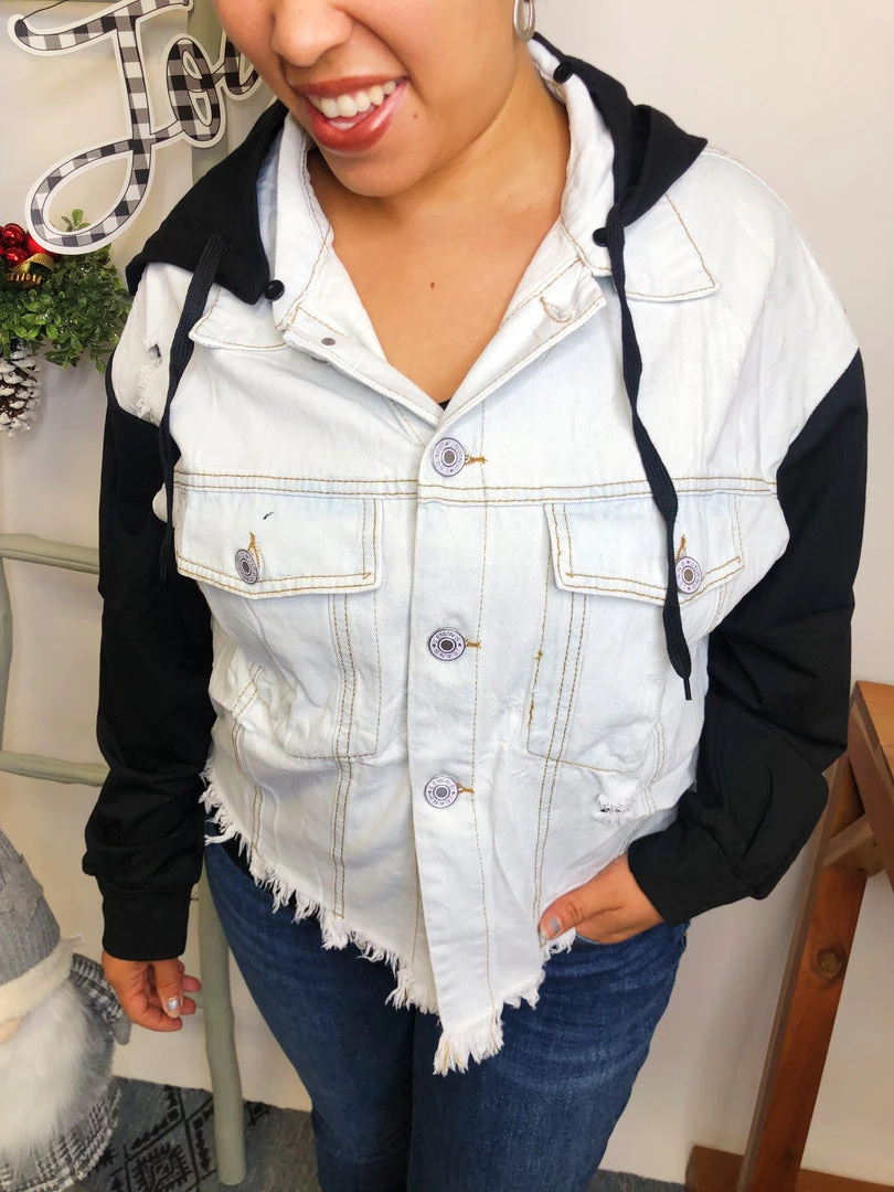 Iris & Rainbow Boutique #L545 Live In The Moment Denim Jacket (Black) New Arrivals 14 Iris & Rainbow Boutique #L545 Live In The Moment Denim Jacket (Black) New Arrivals