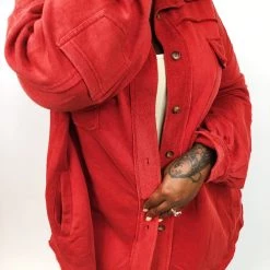 Iris & Rainbow Boutique New Arrivals #K759 Taste Of Cherry POL Shacket