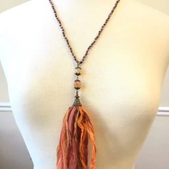 Iris & Rainbow Boutique New Arrivals Gypsy Tassel Beaded Necklace