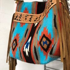 Iris & Rainbow Boutique Fringe Tribal Bag With Floral Detail New Arrivals