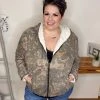Iris & Rainbow Boutique M114 Cozy Camo Reversible Hoodie