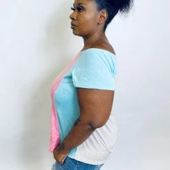 Iris & Rainbow Boutique #K485 Carnival Princess Off Shoulder Top