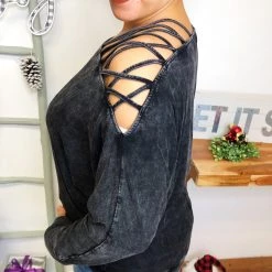 Iris & Rainbow Boutique New Arrivals #L427 Call Me Maybe Dolman Top