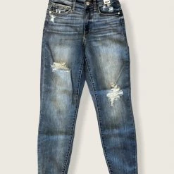 Iris & Rainbow Boutique #J58 Take Me For A Ride Judy Blue Slim Fit Jeans