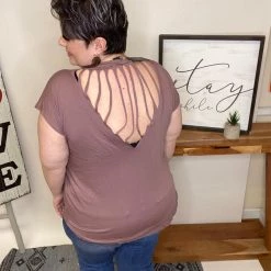 Iris & Rainbow Boutique #L578 Teenager Dream Top (Mauve) New Arrivals