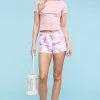 Iris & Rainbow Boutique #512 Tie-dye Shorts New Arrivals