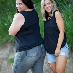 Boutique Simplified Criss Cross You Don't Stop - Black New Arrivals