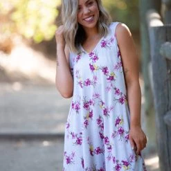 Boutique Simplified Burgundy Delight Swing Dress New Arrivals