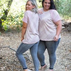 Boutique Simplified Caught In The Wild Short Sleeve Top New Arrivals