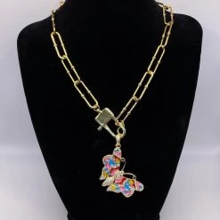 Iris & Rainbow Boutique #M157 Melania Clara - Necklace Marcia Gold