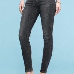 Iris & Rainbow Boutique #352 Hailey's Dark Grey Judy Blue Skinny Jeans New Arrivals