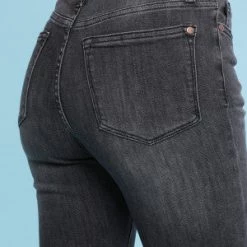 Iris & Rainbow Boutique #352 Hailey's Dark Grey Judy Blue Skinny Jeans New Arrivals