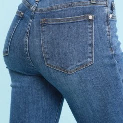 Iris & Rainbow Boutique New Arrivals #286 Button Fly Judy Blue Skinny Jeans (Medium Wash)