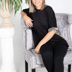 Boutique Simplified New Arrivals Never Look Back Short Sleeve