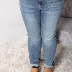 Boutique Simplified Splashed With Love Judy Blue Crops