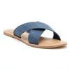 Iris & Rainbow Boutique New Arrivals #555 Blue Pebble Sandals