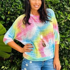 Boutique Simplified Pixie Dust Loose Knit Top New Arrivals