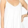 Iris & Rainbow Boutique #432 Front & Back Reversible Cami (Ivory) New Arrivals