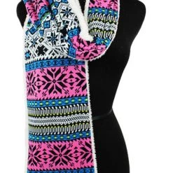 Iris & Rainbow Boutique New Arrivals #E62 Snow Flake Scarves