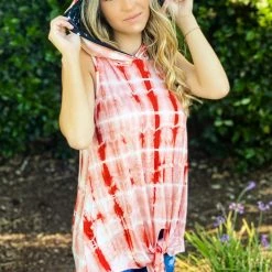 Boutique Simplified New Arrivals Star Gazing Hooded Tank