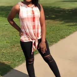 Boutique Simplified New Arrivals Star Gazing Hooded Tank